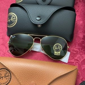 Rayban Aviator Unisex size 58 NWT